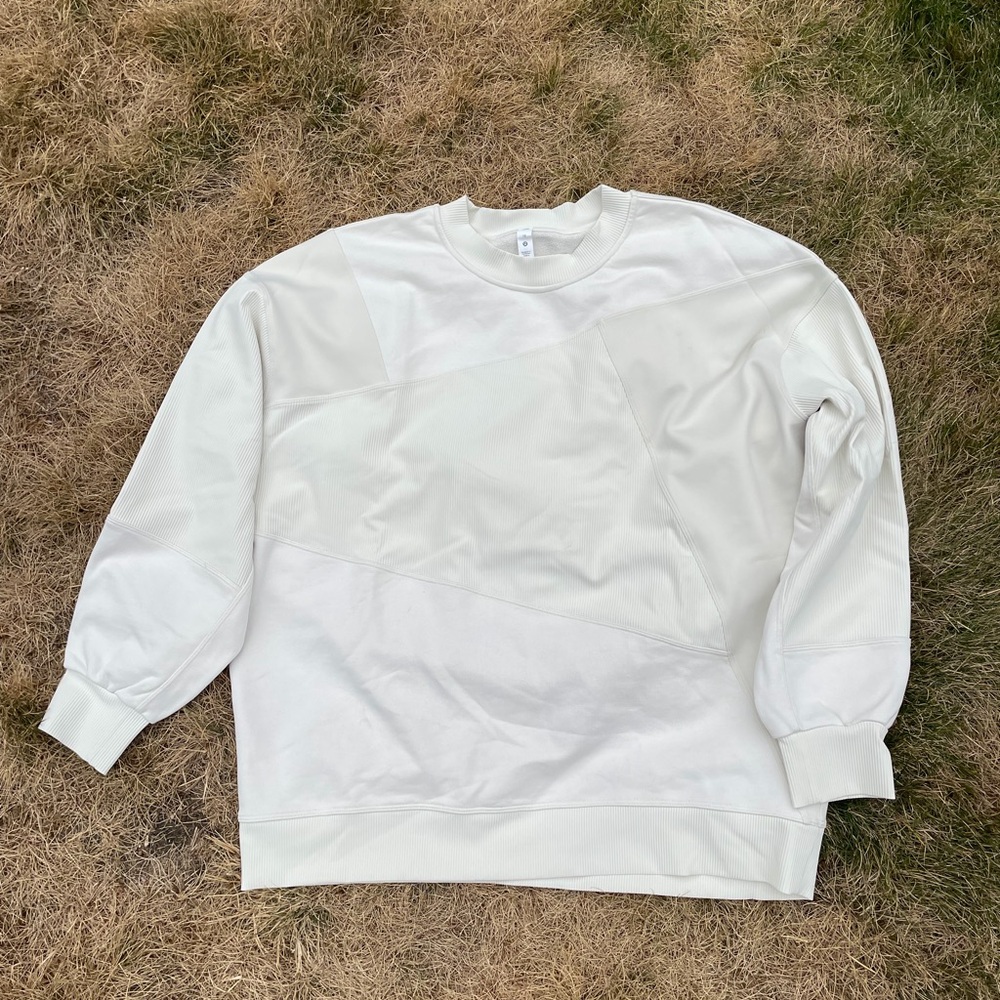 lululemon athletica Perfectly Oversized Patchwork Crewneck
